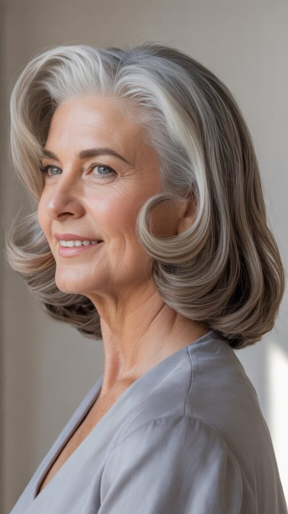 Shoulder-Length with Flipped Ends