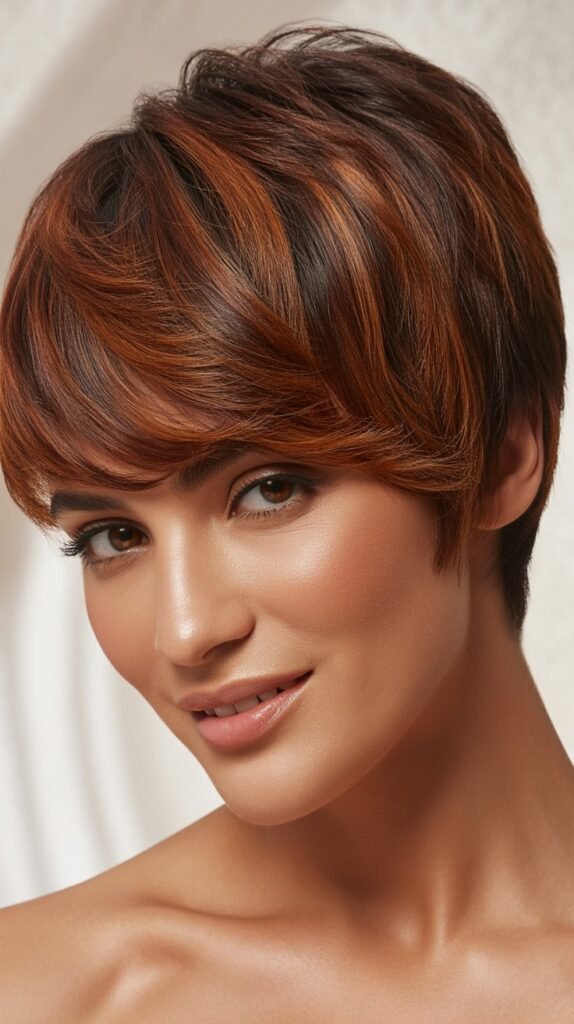Mahogany Highlights for Rich Color