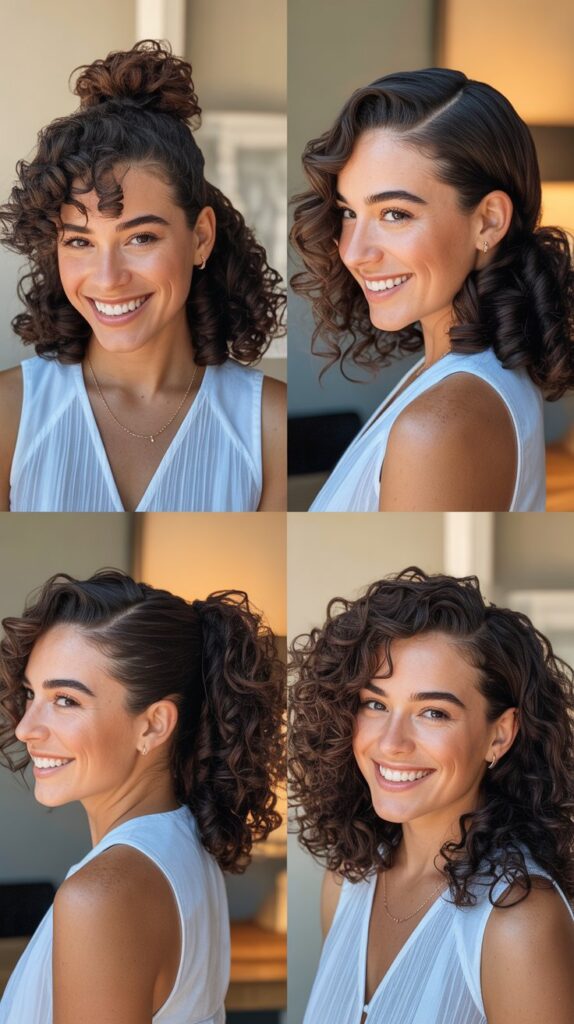  Long Bob with Loose Curls