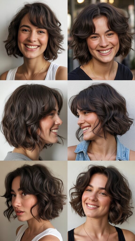 Choppy Bob Wolf Cut Hybrid
