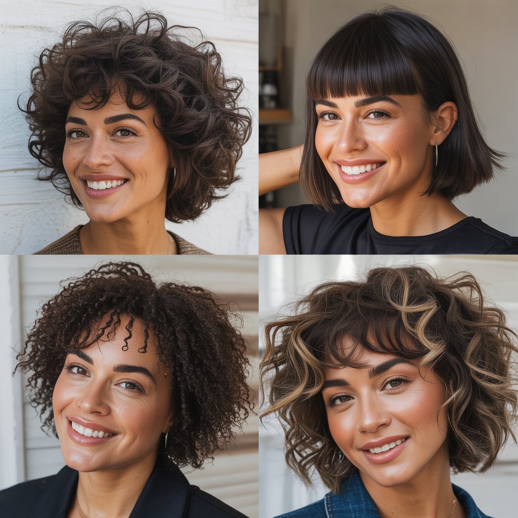 Edgy Mullet with Baby Bangs for Alternative Style