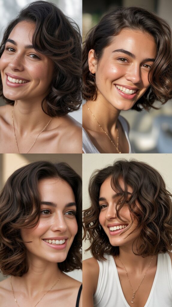 Layered Lob with Beachy Texture