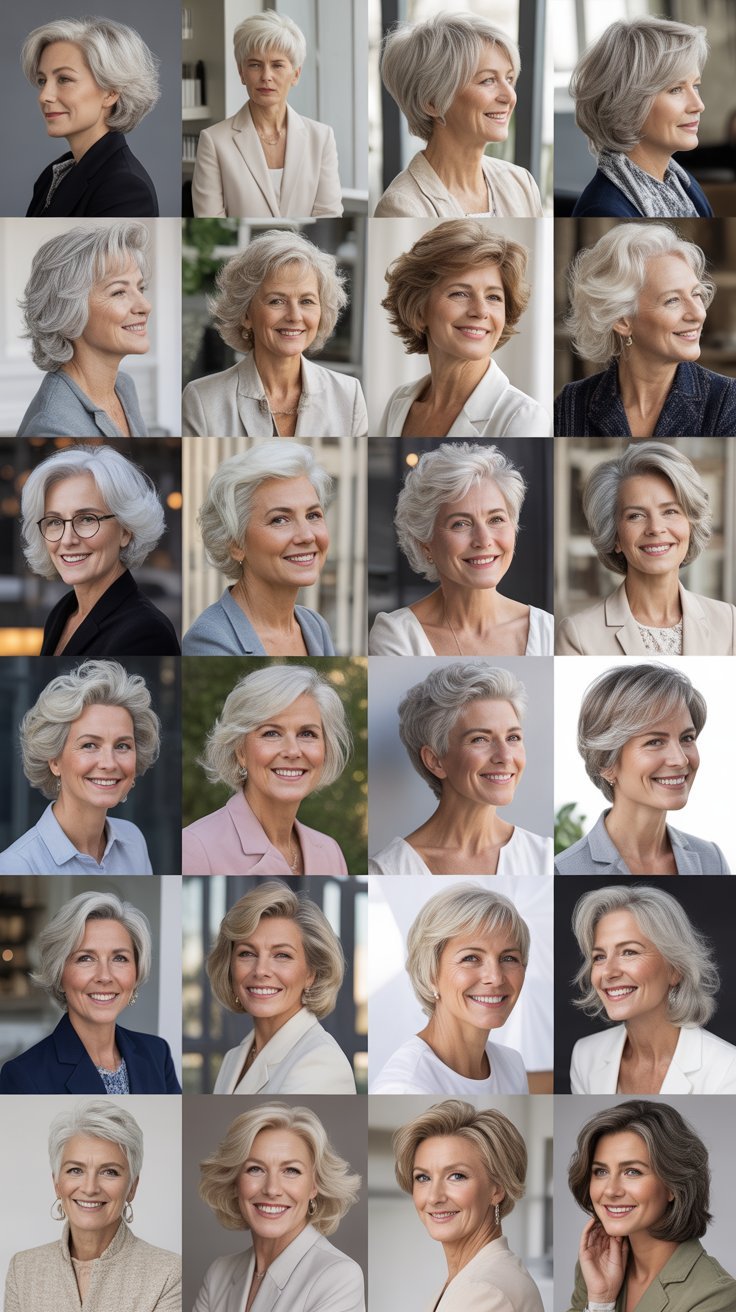 27 Easy Medium-Length Hairstyles for Women Over 70 That Instantly Refresh Your Look