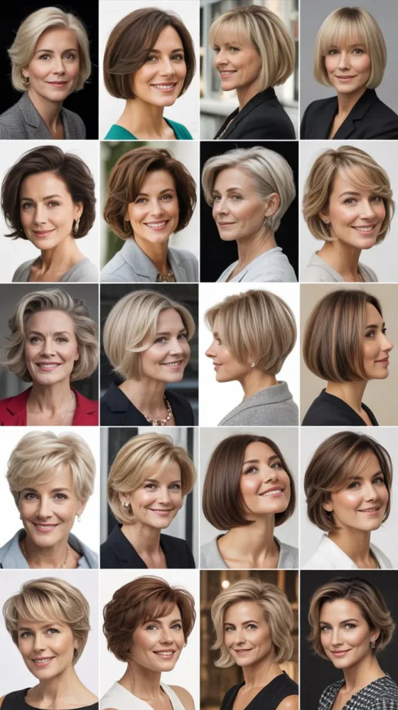 27 Gorgeous Bob Hairstyles for Women Over 50 That Stylists Love