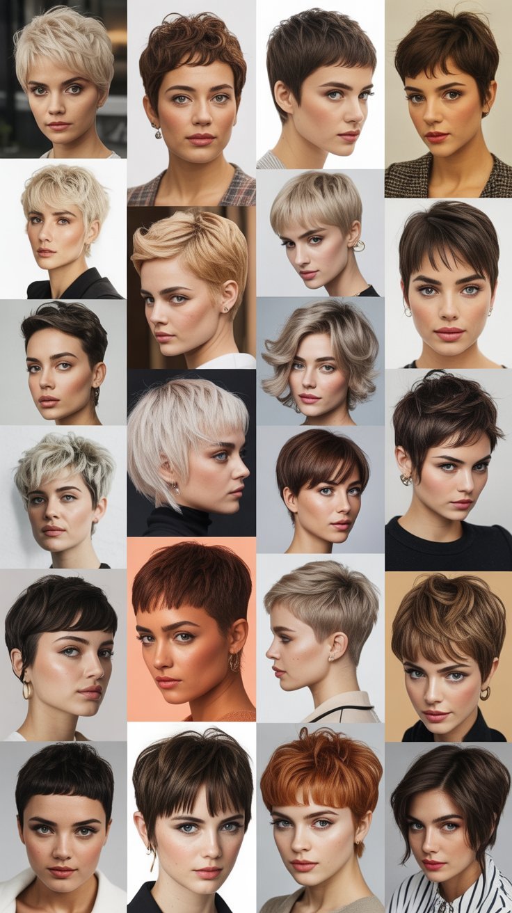 34 Cute Short Pixie Haircuts With Bangs