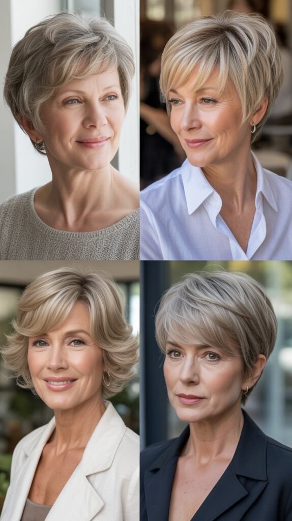 33 Fresh Short Hairstyles for Women Over 60 with Fine Hair to Elevate Your Style