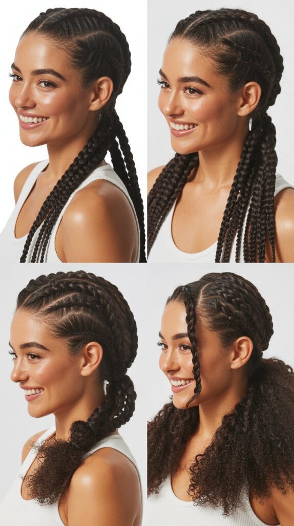 The Rope Braid Ponytail