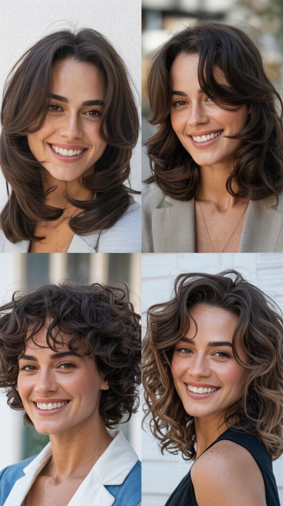 Square Face-Framing Layers