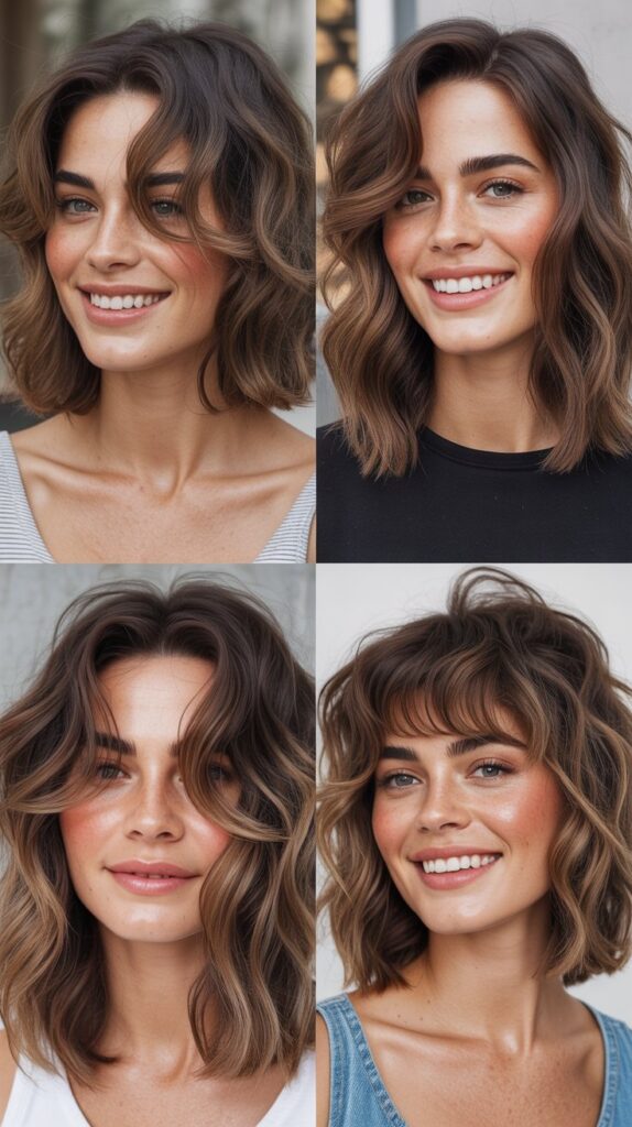 Wolf Cut with Undone Waves