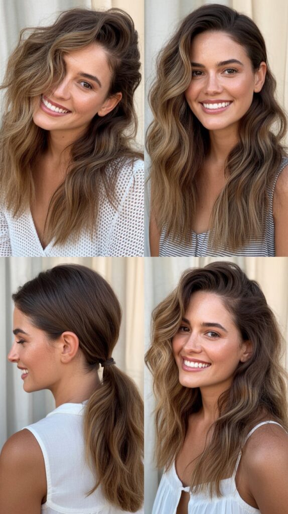 The Textured Beach Waves