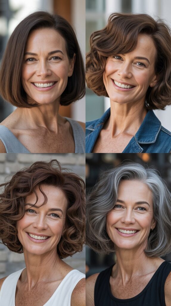 Blunt Bob with Thick Ends