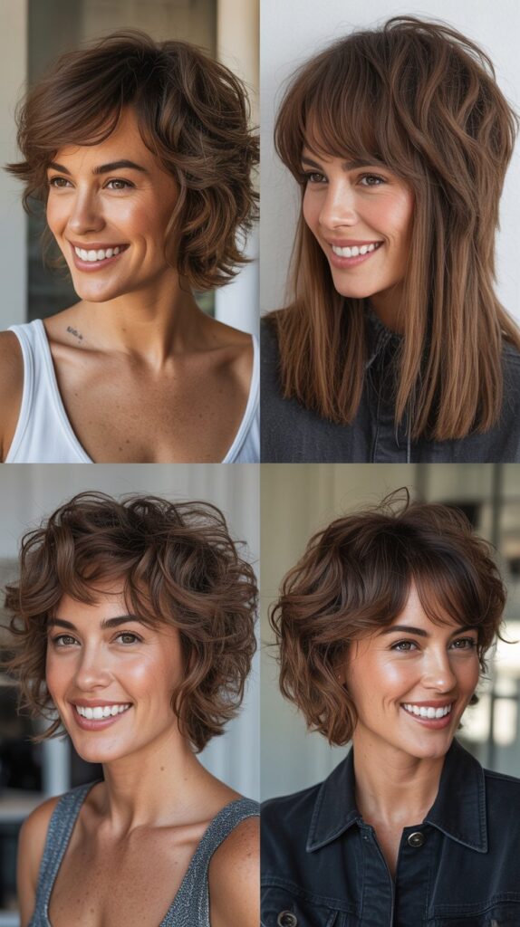  Wolf Cut with Lived-In Texture