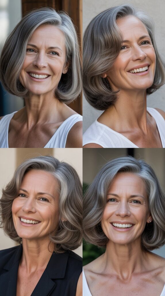 36 Youthful Sassy Long Hairstyles for Older Women That Still Feel Fresh 9 Long Bob (Lob) Length Hair