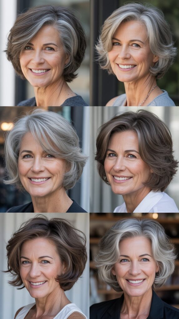 Bob with Crown Layers for Lift