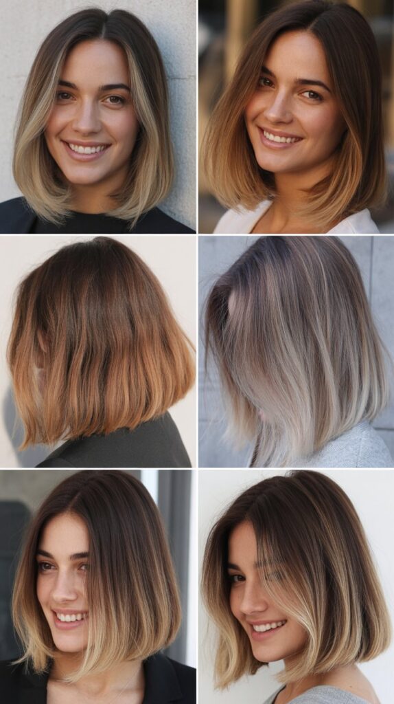  Long Bob with Ombre
