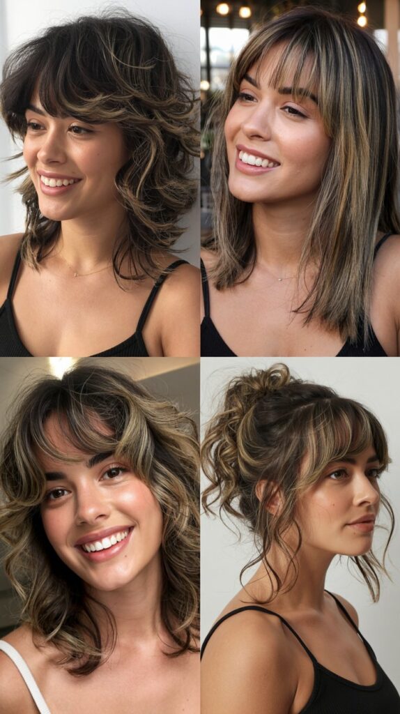 Undone Layers with Piecey Fringe