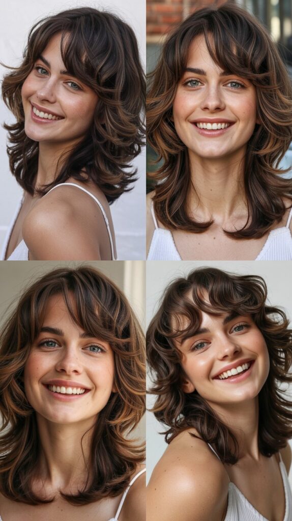  Layered Midi with Piecey Fringe