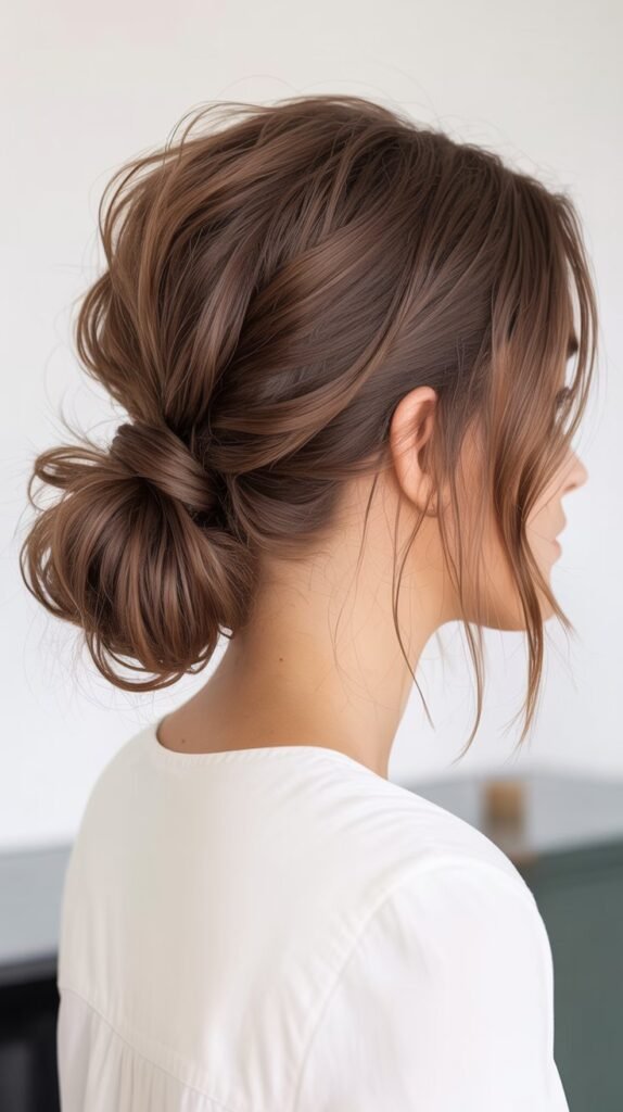 Messy Low Bun