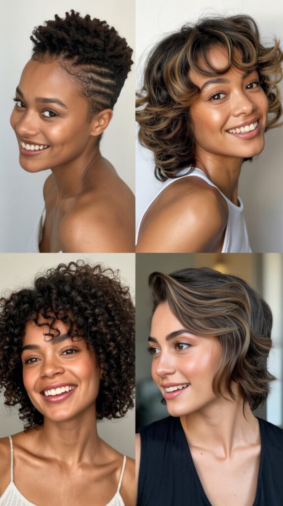 50 Long Layered Haircuts to Try—Front & Back Views 32 Stacked Layers at Back