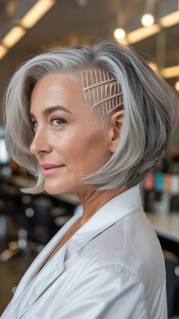 Graduated Bob with Nape Undercut