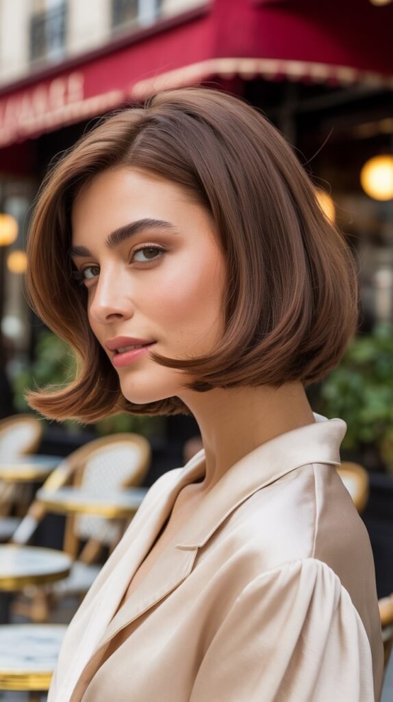 The Soft A-Line French Bob