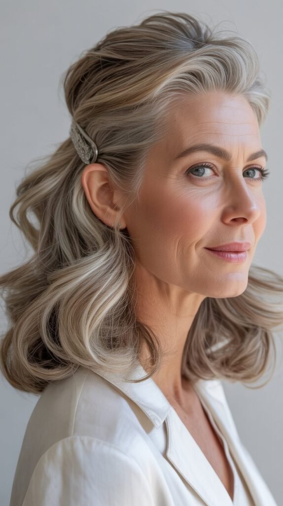  Half-Up Half-Down Styles