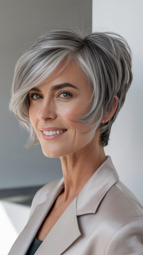 The Side-Swept Pixie