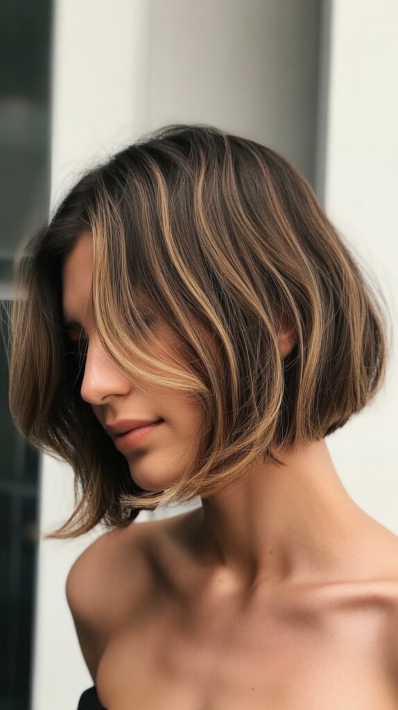 French Bob with Balayage