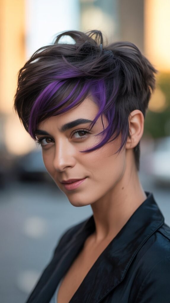 Violet Highlights for Creative Expression