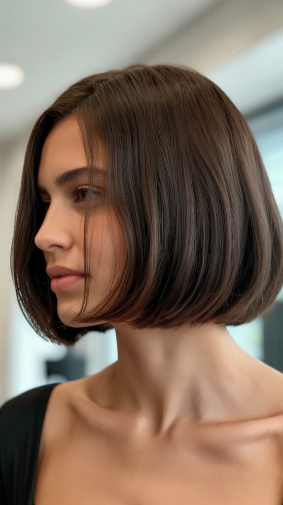 French Bob with Deep Conditioning Treatment