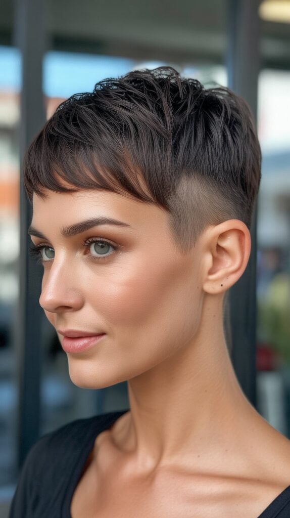 Pixie with Nape Undercut