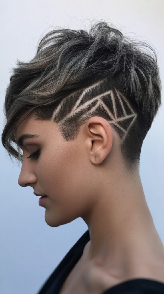 Pixie with Nape Design