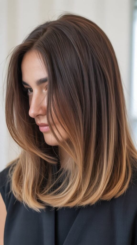  Long Bob with Ombre