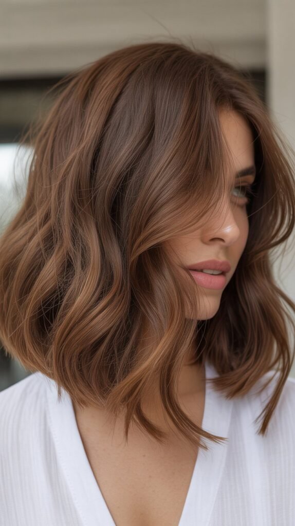 Asymmetrical Long Bob