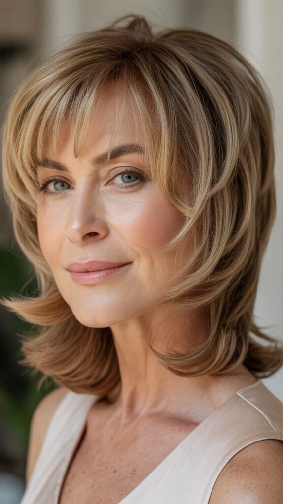 Layered Shag with Bangs