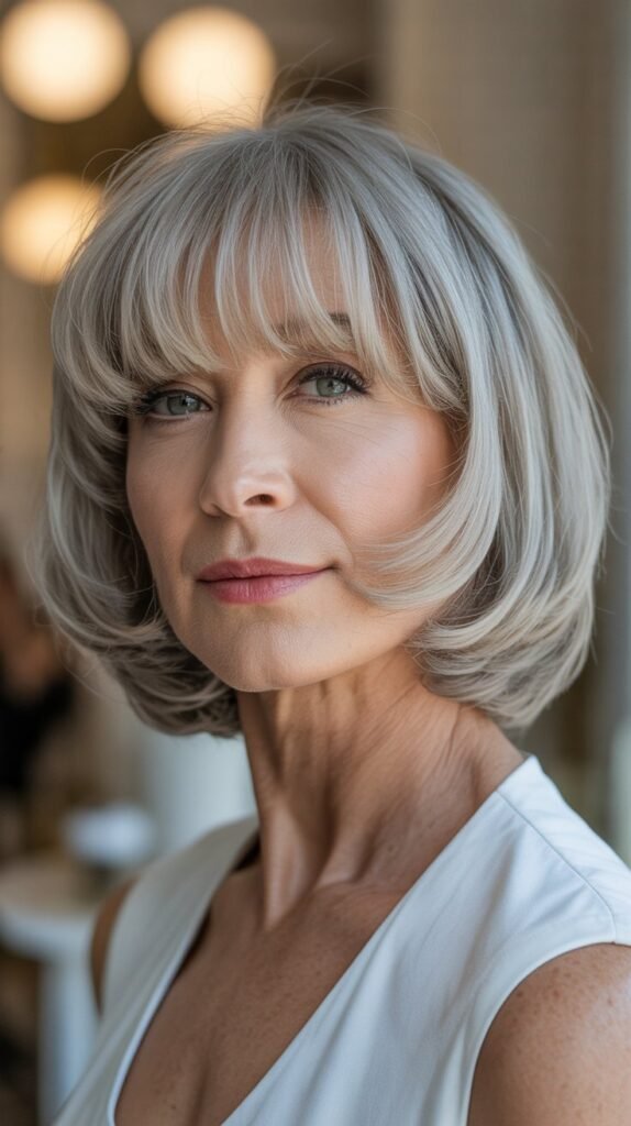 Bob with Fringe Bangs