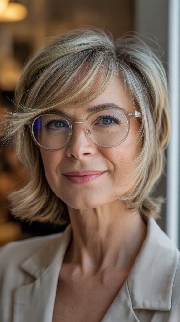 Feathered Side Bangs