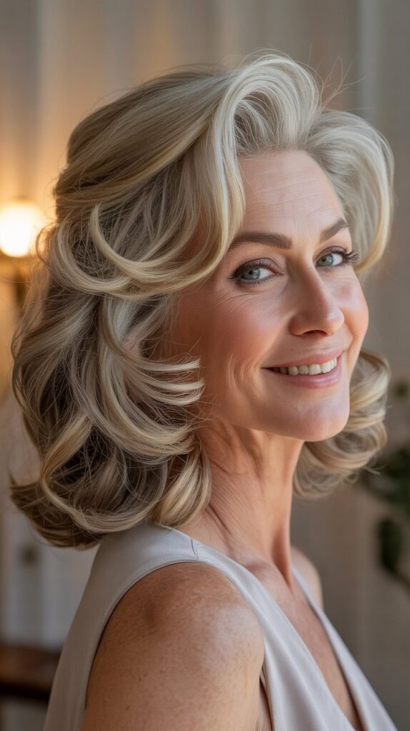 Long Hair with Romantic Updos