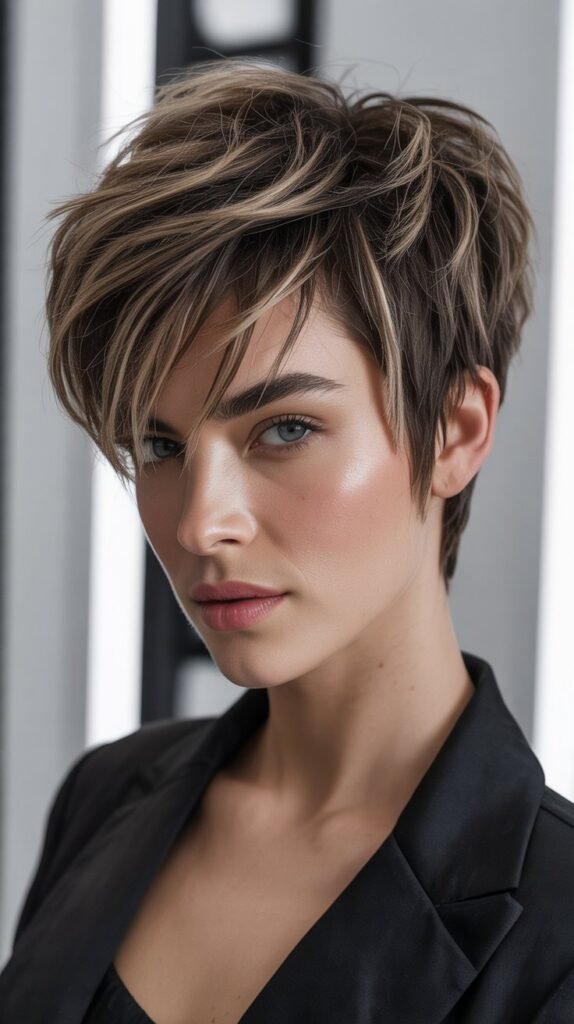 The Disheveled Bedhead Pixie