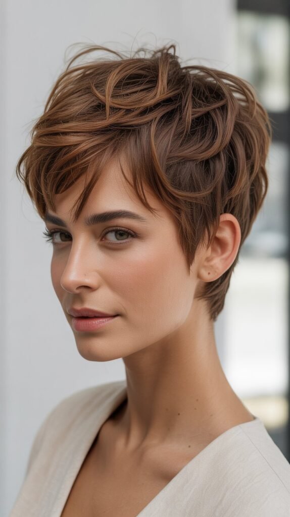 Tousled French Pixie