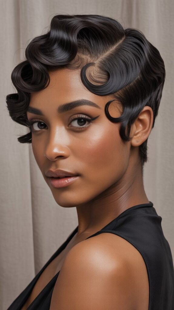 The Finger Wave Pixie