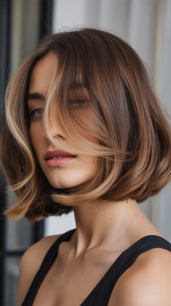French Bob with Balayage