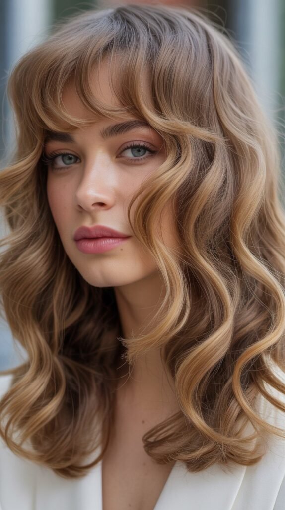Bardot Bangs With French-Girl Waves