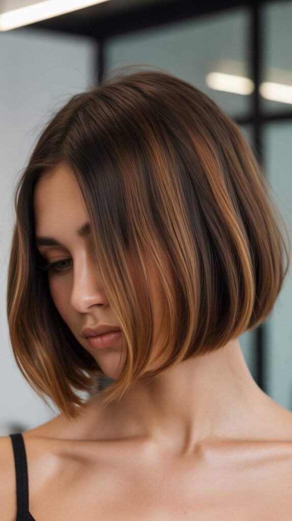 French Bob with Ombré Color
