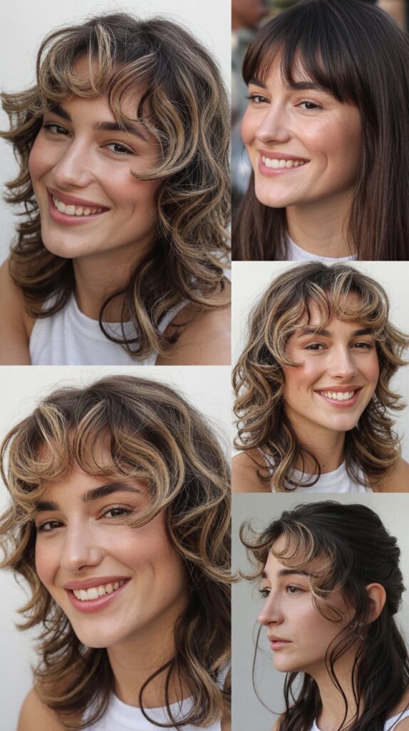 Wispy Face-Framing Layers For Fine Hair