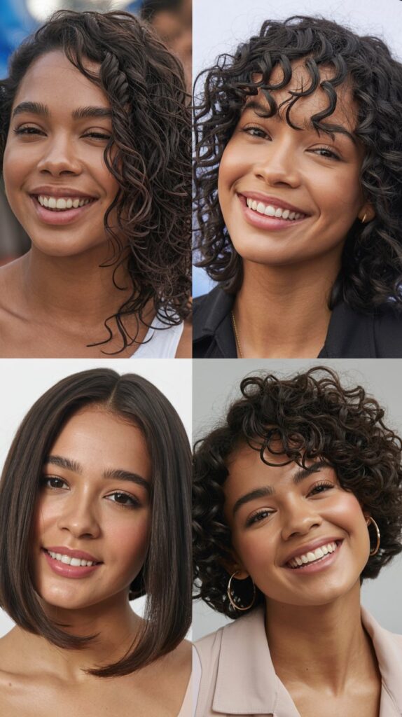 Asymmetrical Face-Framing Layers