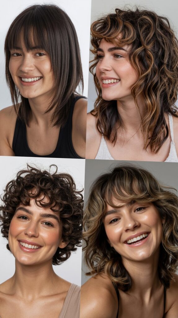  Razor-Cut Layers with Tousled Fringe