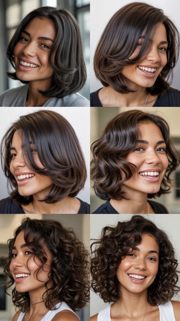 50 Long Layered Haircuts to Try—Front & Back Views 19 Graduated Bob-Length Layers to Long