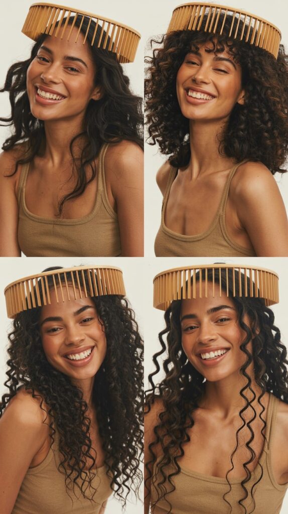 50 Long Layered Haircuts to Try—Front & Back Views 15 Crown Layers with Long Lengths