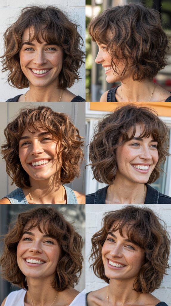  Wavy Shag with Wispy Fringe